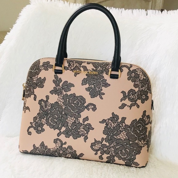 MICHAEL Michael Kors Handbags - Michael Kors Cindy LG Dome Satchel Crossbody Bag